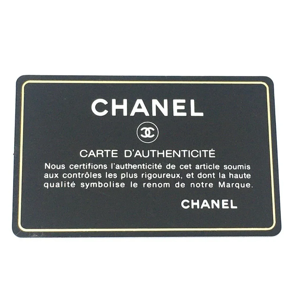CHANEL black wallet